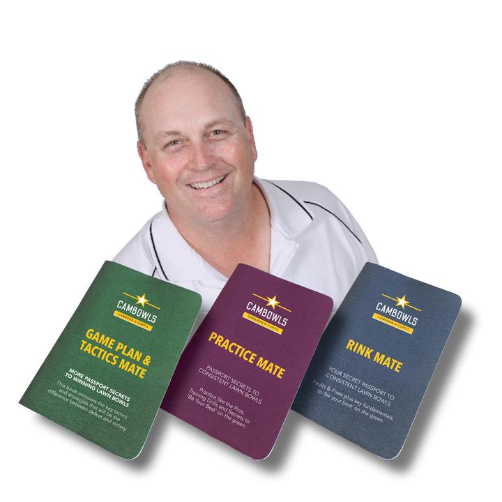 Cameron Curtis Bowls Mate Coaching Booklets 3 Pack set