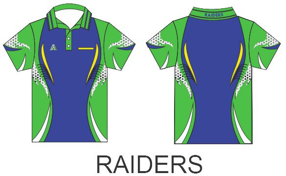 Tournament Polo - Raiders Colours