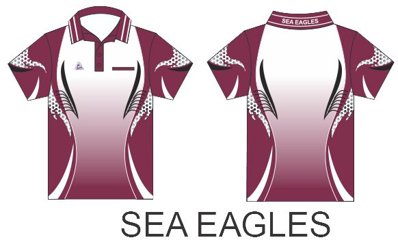 Tournament Polo - Sea Eagles Colours
