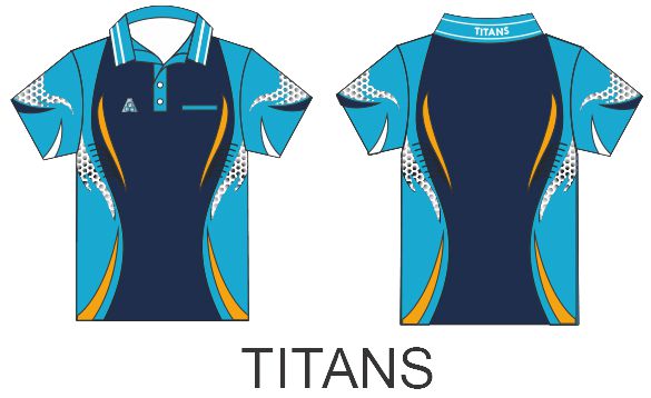 Tournament Polo - Titans Colours.